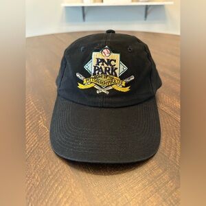 Vintage PNC Park Pittsburgh Pirates Hat Black Adjustable Strapback